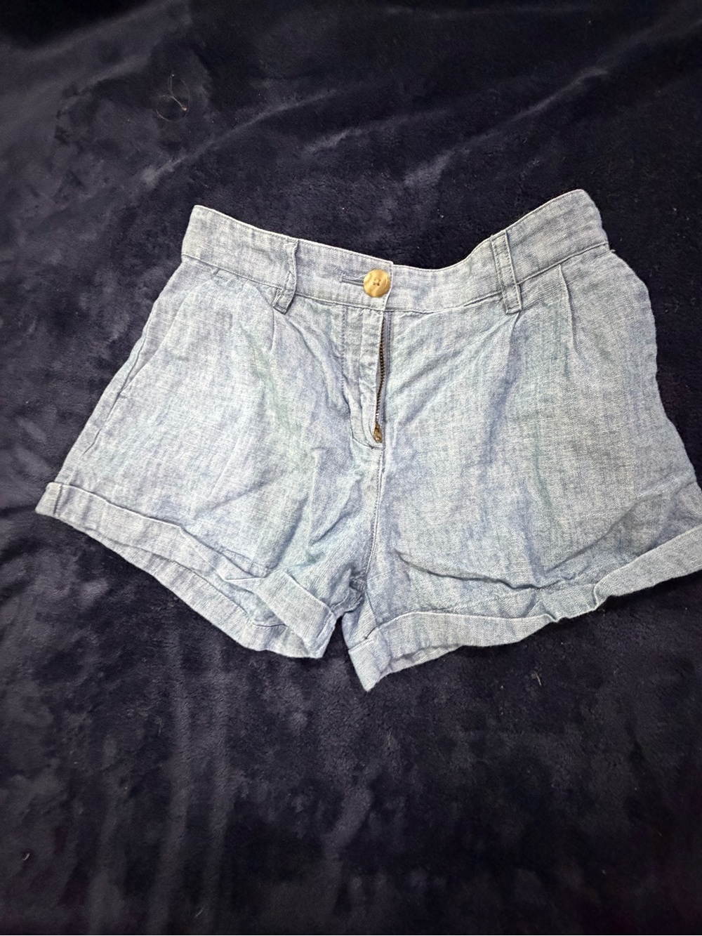 Crewcuts Light Blue Denim-Style Women’s Shorts